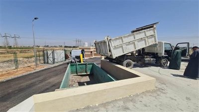 بالصور | وزيرة البيئة: الانتهاء من الأعمال الإنشائية للمحطة الوسيطة بـ