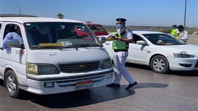 خلال 24 ساعة.. تحرير 6385 مخالفة مرورية متنوعة أعلى الطرق السريعة 