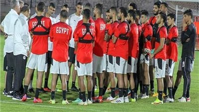 اليوم.. المنتخب الوطني يختتم تدريبه استعدادًا لليبيريا