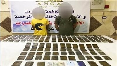 ضبط شخصين بحوزتهما كمية من المخدرات بالبحيرة