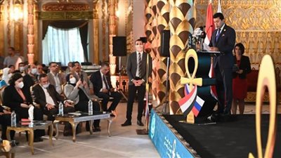 وزير الرياضة والسفير الروسي يفتتحان منتدى الشباب المصري الروسي في نسخته الثانية (صور)