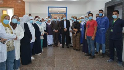 بدء التشغيل التجريبي لمستشفي الصدر كمستشفي عزل لمرضي كورونا ببورسعيد