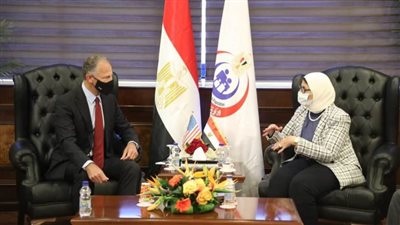 وزيرة الصحة تثمن دعم الرئيس الأمريكي لمبادرة التوزيع العادل للقاحات كورونا باعتبارها أكبر دول العالم الداعمة لاتفاقية 