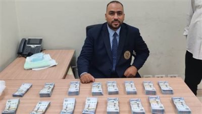 ضبط نصف مليون ريال سعودي بحوزة جزار مصري في مطار القاهرة
