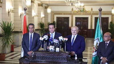 د. خالد عبدالغفار يتفقد جامعة القاهرة لمتابعة استعدادات الجامعة للعام الدراسي الجديد (صور)