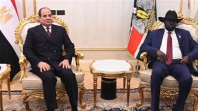 رئيس جنوب السودان: الرئيس السيسي ابدى استعداده لمساعدتنا على كافة الأصعدة