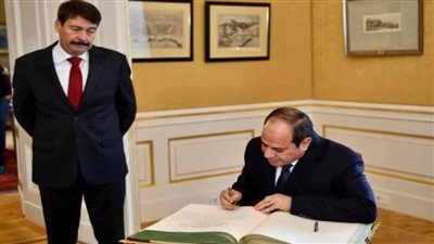 كلمة الرئيس السيسي في سجل الشرف بقصر الرئاسة المجري.. اعرف التفاصيل