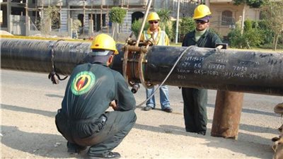 تاون جاس تجري تعديلات علي خطوط الغاز بمحوري السادات ومحمد نجيب