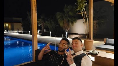 محمد رمضان يتصالح مع أحمد الفيشاوى خلال حضوره مهرجان الجونة السينمائى