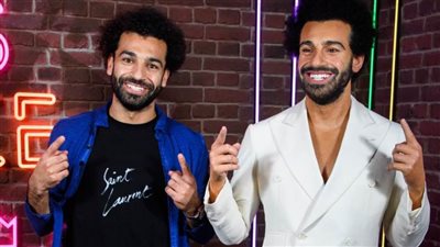 بعد رونالدو.. تمثال محمد صلاح في متحف