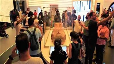 أعداد زائري الجناح المصري بإكسبو 2020 بدبي يتجاوز 115 ألف زائر (صور)