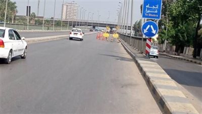 محافظة الجيزة تنفذ أعمال صيانة لكوبري الساحل ومحور صفط اللبن