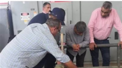 قبل ساعات من النوة.. إصلاح عطل مفاجئ بمحطة رفع العجمى غرب الإسكندرية