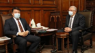 وزير الزراعة يستقبل المدير العام للمنظمة الإسلامية للأمن الغذائي (صور)