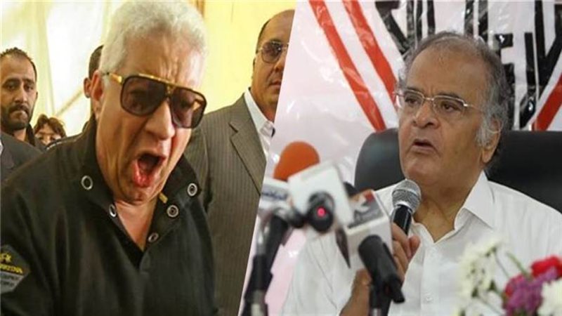 مرتضى منصور وممدوح