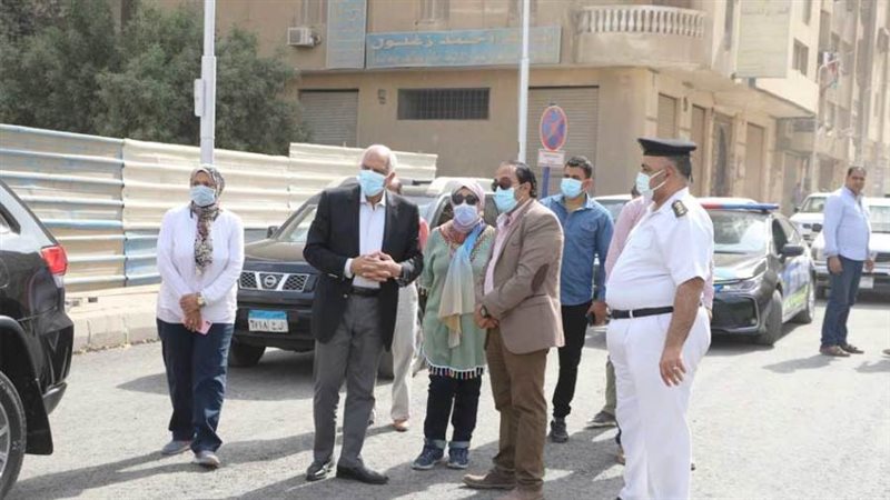 محافظ الجيزة يتابع