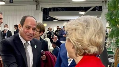 نشاط مكثف للرئيس السيسي فى جلاسجو.. لقاءات مع اشتية والدبيبة وميقاتى.. صور