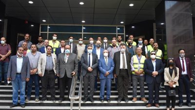 جولة تفقدية لرئيس جامعة طنطا داخل مركز جراحات الكلي  والمسالك بمجمع المستشفيات 