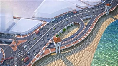 بدء تنفيذ مشروع إنشاء نفق وكبارى شارع محمد أنور السادات بالمنتزه في الإسكندرية 