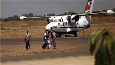 مقتل ٥ أشخاص أثرى تحطم طائرة شحن فى جنوب السودان 