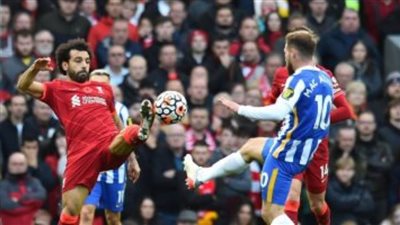 ليفربول يسفط في فخ التعادل أمام برايتون بالدوري الإنجليزي