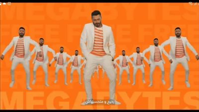 تامر حسنى يقدم أقوى حملة دعائية لشركة 