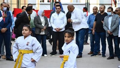 وزير الرياضة يتفقد مركز شباب أهالينا للاطمئنان على جاهزيته قبل الافتتاح الرسمي (صور)