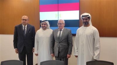 خلال زيارته لدولة الإمارات محافظ بورسعيد يلتقي مسؤولي شركة سيسكو العالمية 