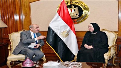 وزيرة التجارة تبحث مع نظيرها الأردني سبل تعزيز التعاون (صور)