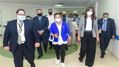 وزیرة الهجرة تشھد توقیع بروتوكول تعاون مع مستشفى الناس (صور)