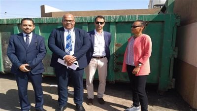 وفد سويسري يتفقد مشروعات إدارة المخلفات الصلبة في قنا (صور)