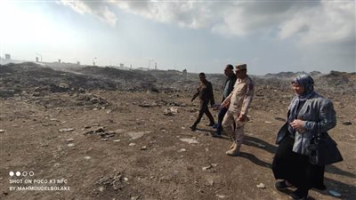 محافظة بورسعيد:استمرار العمل في إنهاء مشكلة الحريق خلف المقابر