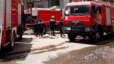 السيطرة على حريق اندلع داخل فندق في الهرم دون إصابات