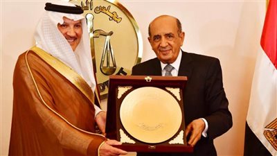 رئيس مجلس الدولة يستقبل رئيس ديوان المظالم السعودى