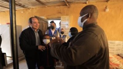 الرئيس السيسى يوجه بضم قرى مركز أسوان ضمن مبادرة 