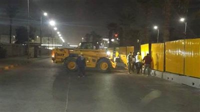المرور: غلق كلى لشارع الهرم فى تقاطعه مع المحولات بسبب إنشاء محطة مترو المطبعة