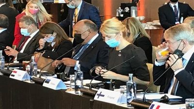 عاجل | نص كلمة وزير الخارجية بالمنتدى الإقليمي السادس للاتحاد من أجل المتوسط (صور)