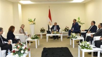 EDEX 2021.. وزير الإنتاج الحربى يلتقى مسئول الصناعات الدفاعية البرتغالية