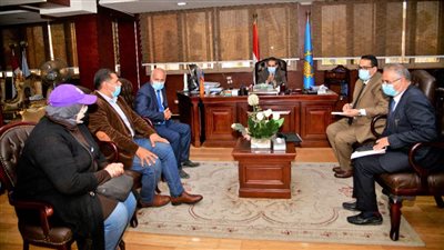 محافظ الغربية يستقبل أجدع ست في مصر 