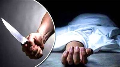 عاطل يمزق جسد زوجته وينتحر قفزًا من الطابق الخامس بالعياط