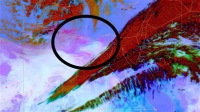 الأقمار الصناعية تكشف عن عاصفة رملية على السلوم ومطروح تتقدم لباقى الجمهورية