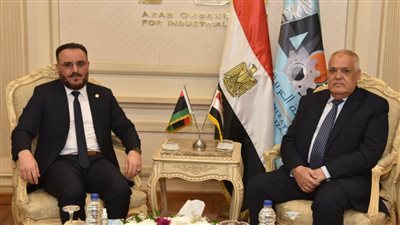 وزير الصناعة الليبى يدعو المؤسسات المصرية للمشاركة فى خطط إعادة إعمار ليبيا