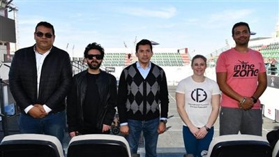 وزير الرياضة يلتقي رئيسة الاتحاد الدولي للياقة البدنية التنافسية (صور)