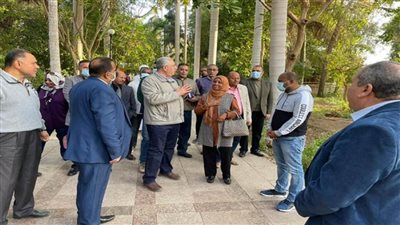وزير الزراعة يتفقد الحديقة النباتية في أسوان (صور)