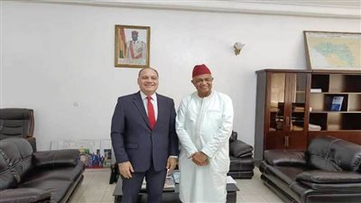 سفير مصر في كوناكري يبحث سبل التعاون مع وزير الطاقة والهيدروليكا والمحروقات بغينيا