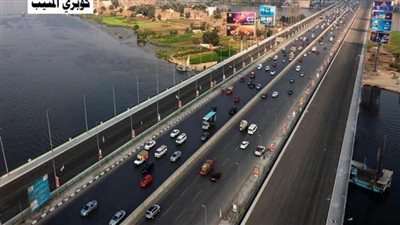 وزير النقل يتفقد مشروع التطوير الشامل للطريق الدائري حول القاهرة الكبرى (صور)