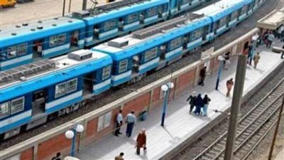 عودة حركة المترو بكامل طاقتها فى محطات الخط الأول بعد تعطلها 25 دقيقة