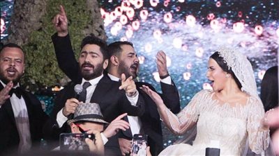 بالصور.. ماجد المصرى يحتفل بزفاف ابنته ماهيتاب بحضور نخبة من نجوم المجتمع والمشاهير