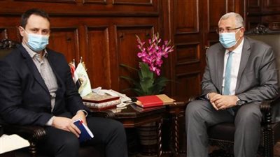 القصير يبحث مع نائب وزير الزراعة الصربي التعاون الثنائي بين البلدين (صور)