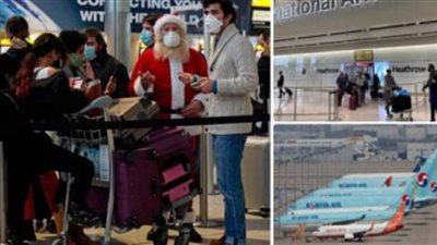 إلغاء 3 آلاف رحلة طيران حول العالم ليلة الكريسماس بسبب 